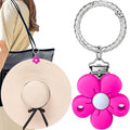 Hat Clip - Hat Holder for Travel on Bag - Silicone Hands Free Hat Clip for Purse Luggage - Protect Hat from Falling