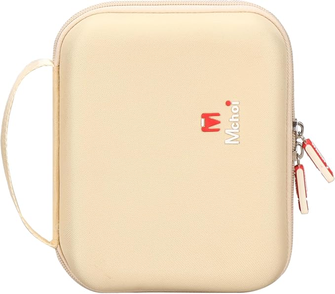 Mchoi Hard Storage Case Fits for Tenhitoys Travel Steamer Iron Electric Steam Ironing Machine for Clothes (Beige)
