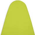 Encasa XO Ironing Board Cover and Pad 49"x18" - 4mm Felt Wide Iron Board Cover with Padding - Heat Resistant, Stain-Safe Dye, Non Slip Elastic Bungee Cord Tightening Iron Table Cover Lime Green