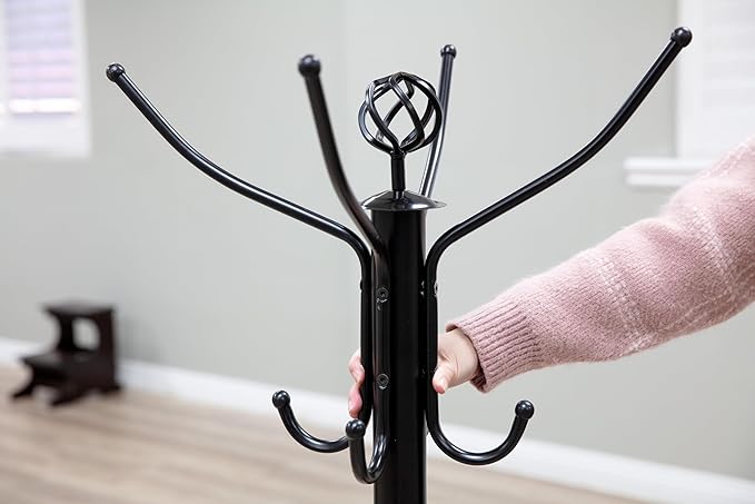 Frenchi Home Furnishing 12 Hooks Metal Coat Rack