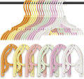 24 Pcs Travel Hangers Portable Foldable Hangers Cruise Ship Essentials Non-Slip Foldable Space Saving Clothes Drying Rack for Travel Cruise Business Trip Suitcase Dormitory School Hotel(Multicolor)