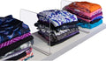 Bee Neat Closet Organization with Acrylic Clear Shelf Dividers - Closet Shelf Organizer for Clothes, Towels, Sweaters, Purses, and Books - Shelf Separators - 2 Pack (8" Tall 11 ⅝" Deep)