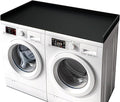 Washer Dryer Countertop, 27.5" x 54" Bamboo Washer and Dryer Countertop for Laundry Room Organization(Black)