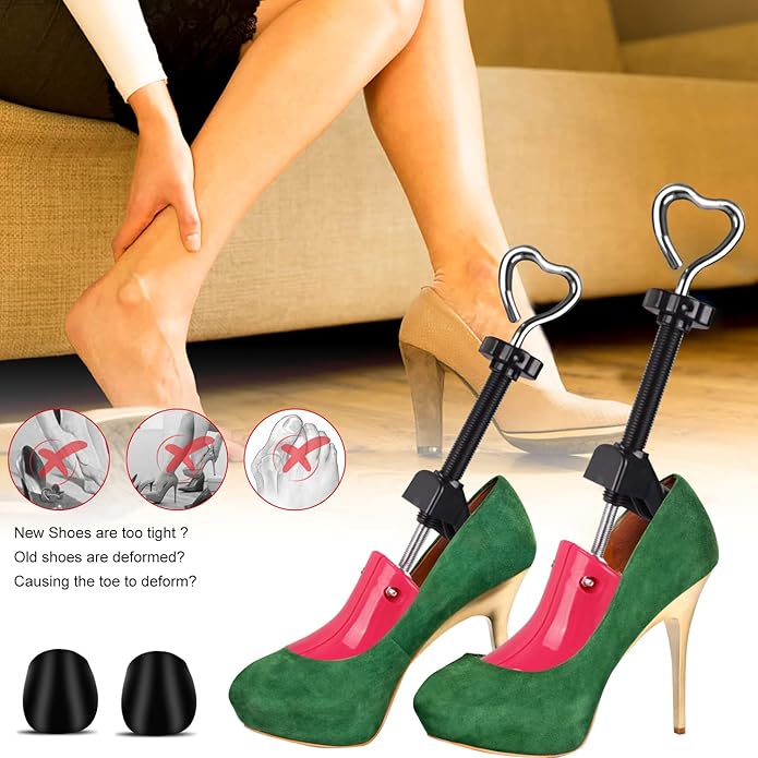 XYH Shoe Stretcher for Women and Men - 4-Way Adjustable for Wide Feet