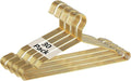 Gold Metal Hangers for Clothes - 30 Pcs Stainless Steel Wire Clothes Hangers, Heavy-Duty, Space-Saving for Coat Suit Dress
