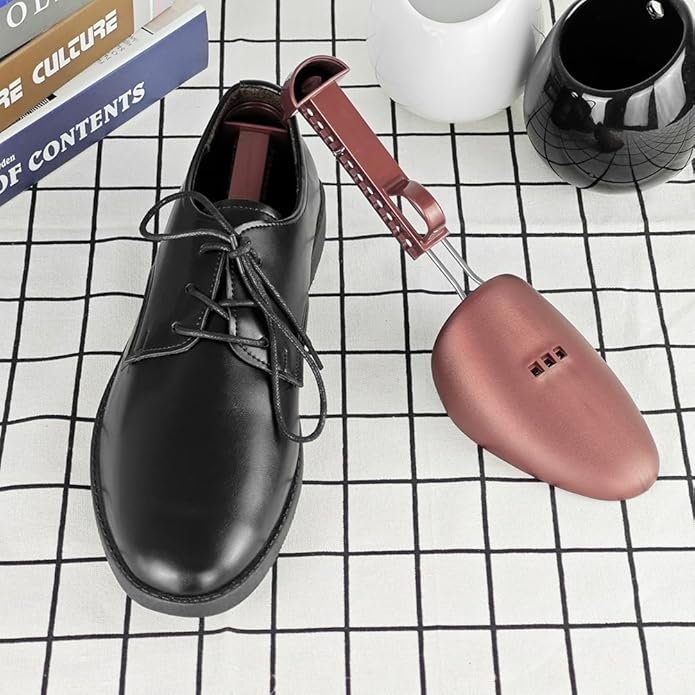 Shoe Trees Men Stretcher Holder Shaper Support with A Shoe Bag