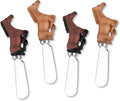 Supreme Housewares Horse Cheese Spreaders, Hand-Painted Resin Handles with Stainless Steel Blades for Spreading Cream Cheese, Butter, Jam, or Sandwich, Assorted Colors, Set of 4