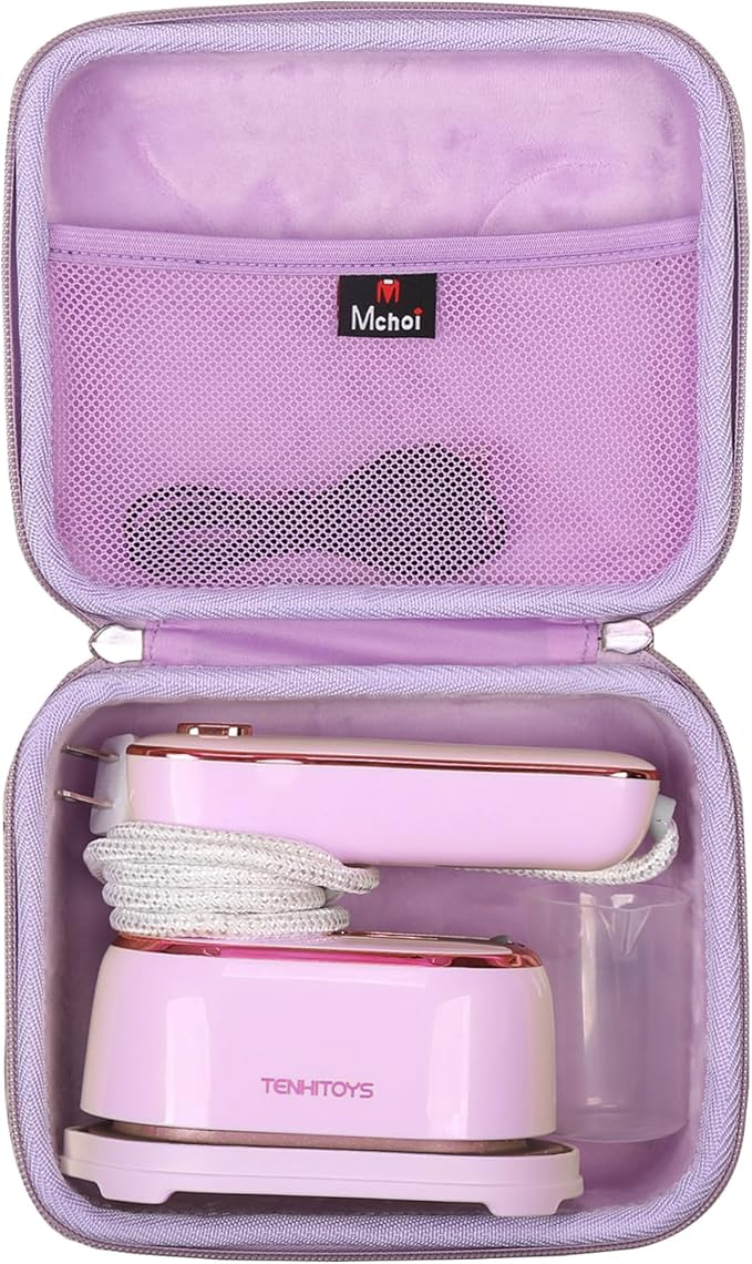 Mchoi Hard Storage Case Fits for Tenhitoys/Quuejenl Travel Steamer Iron Electric Steam Ironing Machine for Clothes, Case Only