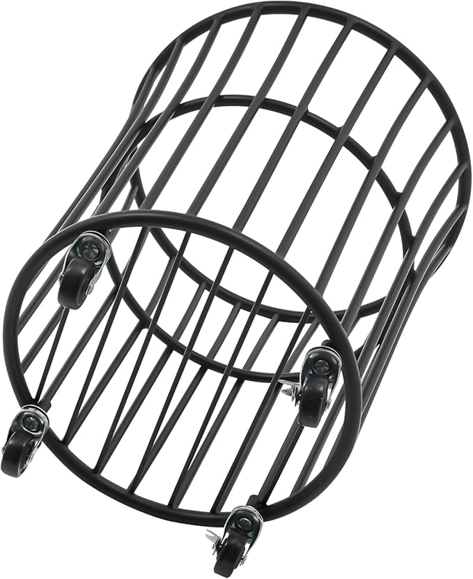 Wire Metal Rolling Laundry Basket On Wheels,Mesh Wire Laundry Basket Storage Cart for Bathroom Bedroom Dirty Clothes Storage (D)