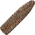 GLENLCWE Wild Leopard Cheetah Print Ironing Board Cover Standard Sizes 15x54 Inch,Stylish Iron Board Cover Replacement Protector with Elastic Edge,Heat Reflective