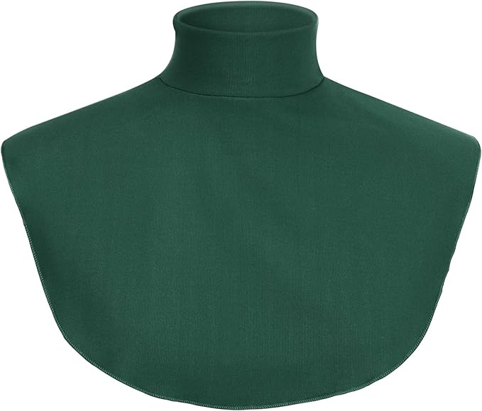 Turtleneck Dickey Extra Large Fake Collar Detachable Dickey Collar Half Mock Turtleneck for Men Women