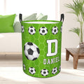 Custom Name Laundry Basket, Personalized Collapsible Laundry Hamper with Name for Bathroom Bedrooms, Customized Dirty Clothes Hamper Storage Basket Gifts for Kids Boys Girls Baby Men Women