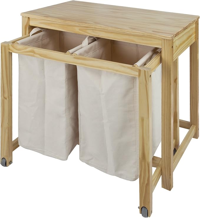 Casual Home Eco Home Laundry Prep Hamper, Natural