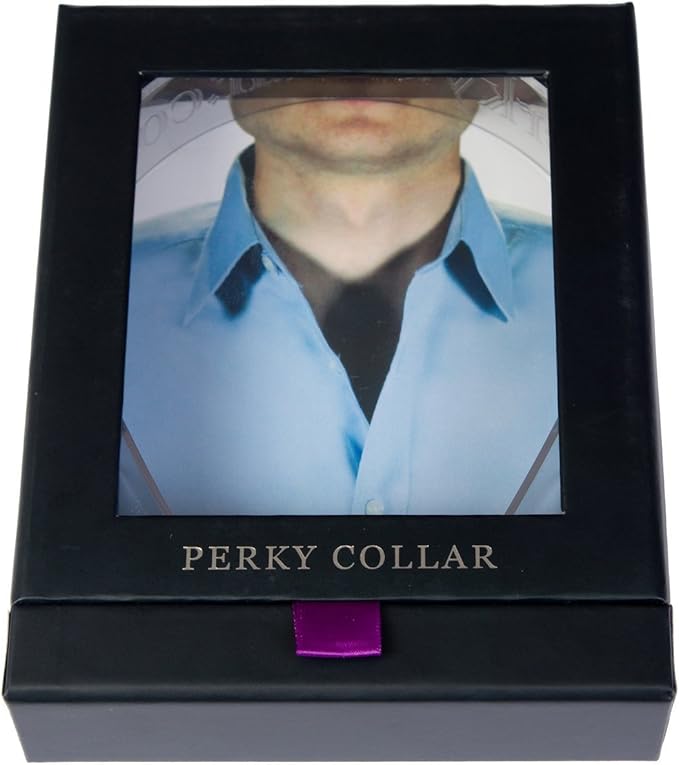 Shirt Collar Support System - Works Great With Collar Stays - For Men And Women Dress Shirts