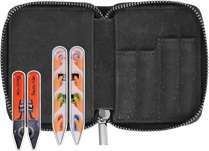 Stainless Steel Collar Stays for Men | Collar Insert Set Made with Surgical Grade Stainless Steel