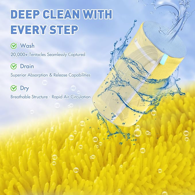 Shoe Bag for Washing Machine - Reusable Sneaker Tennis Shoes Cleaner Bag with Laces & Insoles All-in-One Cleaning Pockets No Tangling, Home Travel Laundry Shoe Bag w/Shoe Trees Keep Shape, Yellow 2pcs
