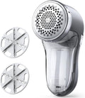 POPCHOSE Fabric Shaver, Lint Shaver for Clothes, Sweater Shavers to Remove Pilling, Lint Remover with 6-Leaf Blades, Clothes Shaver for Clothing, Couch, Furniture, Fuzz, Lint Ball, Battery Operated