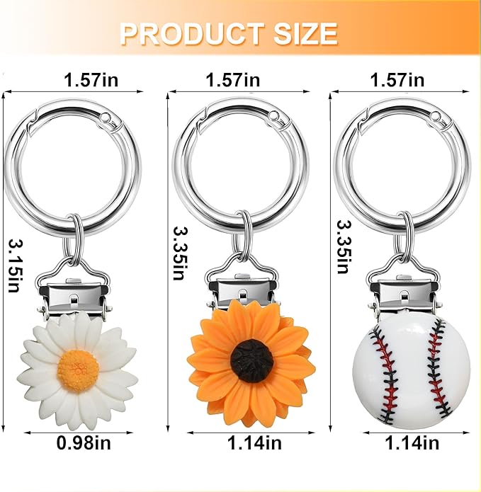3pcs Hat Clip for Travel on Bag, Hat Holder for Purse Bag Crossbody Luggage, Beach Vacation Cruise Essentials Travel Accessories, Strong Grip Space-saving Hat Clips for Women/Family