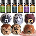 Animal Wool Dryer Ball Set, 6 Animal Dryer Balls