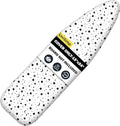 Ironing Board Cover and Pad 15"x54" Extra Thick Natural Cotton, Scorch and Stain Resistant Padding, Standard Size Iron Board Cover with Fasteners Heavy Duty Elastic Edge, Heatproof Nightfall