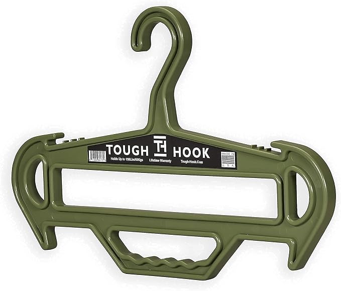 Tough Hanger XL | Set of 2 | Grey and Foliage | USA Made