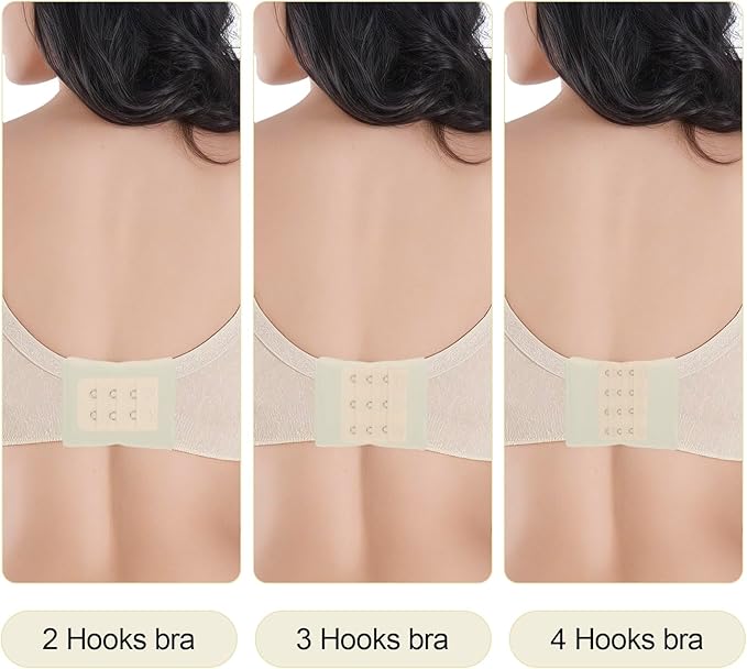 3-Pack Breathable Cotton Bra Hook Covers | Soft Back Strap Pads | Stop Bras Chafing & Hooks Irritation