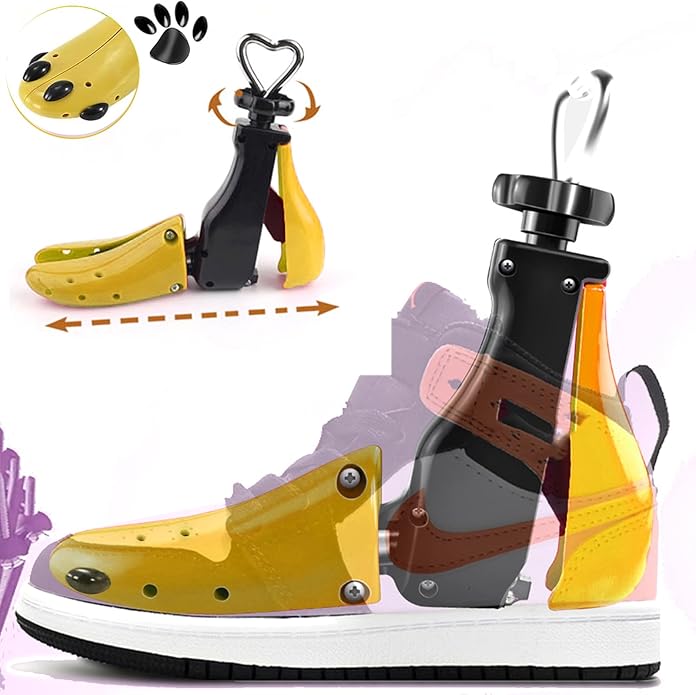 Shoe Stretcher Men Women Boot Stretcher Adjustable Width and Length Widener Expander Men Wide Feet Shoe Stretcher
