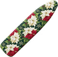 Christmas Floral 54 x 15 Ironing Board Cover Standard Full Size Elastic Edge Scorch Stain Resistant Ironing Cover