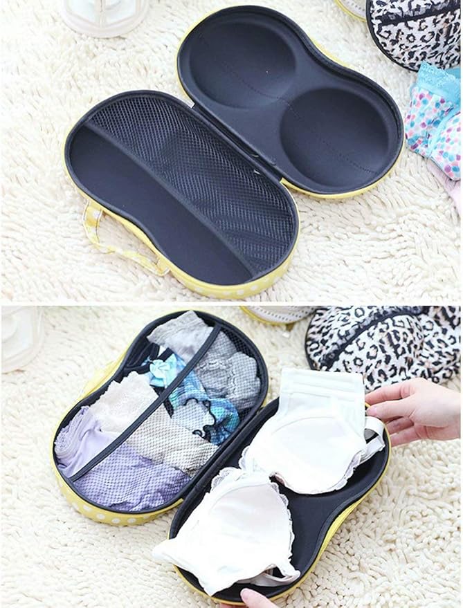 Travel Home Organizer Zip Bag Case Portable Bra Storage Bag Waterproof Bra and Underwear