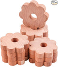 12 Pcs Cedar Blocks for Clothes Storage Flower Cedar Chips for Closets and Drawers Fresh Cedar Rings to Protect Your Clothes Aromatic Scent Cedar Planks for Closets Wardrobe Clothes Storage Freshener