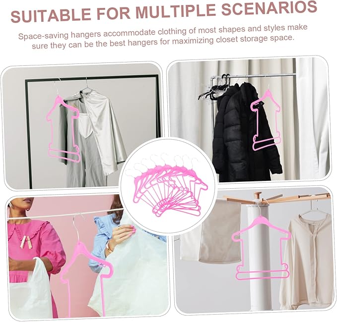 CHILDWEET Trouser Hangers Trouser Hangers 10 Pcs 's Suit Hanger Baby Set Baby Hanger 's Kids Clothes Plastic Toddler Clothes for Closet Blanket