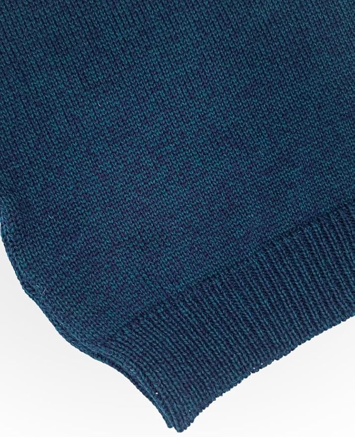 Aran Crafts 1/4 Zip Plain Sweater 100% Wool, Made in Ireland