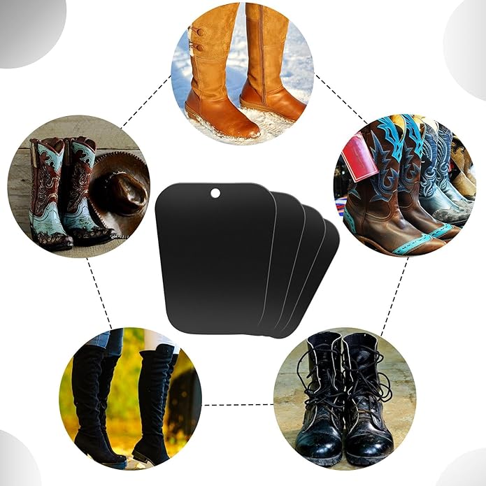 6 Packs Reusable Boot Shapers for Tall Boots Inserts Support for Women and Men to Keep Shape