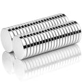 Collar Stay Magnets, Strong Neodymium Magnet for Collar Stays, Nickel-Plated Rust-Resistant Metal Magnets Gift Box(Silver, 40Pcs)