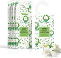 MYARO Large Hanging Sachets Scented for Home 12 Pcs Potpourri Bags Long Lasting Air Freshener for Closet Drawer Car House (White Gardenia)