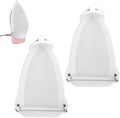 2pcs Iron Protective Cover, Breathable Heat Resistant Iron Shoe Cover Protect Clothes Prevents Fabric Burns & Sticking (0.8mm)