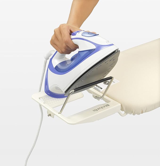 Brabantia Compact Table steam Iron Rest, Cotton Flower, A Board (110 x 30 cm)