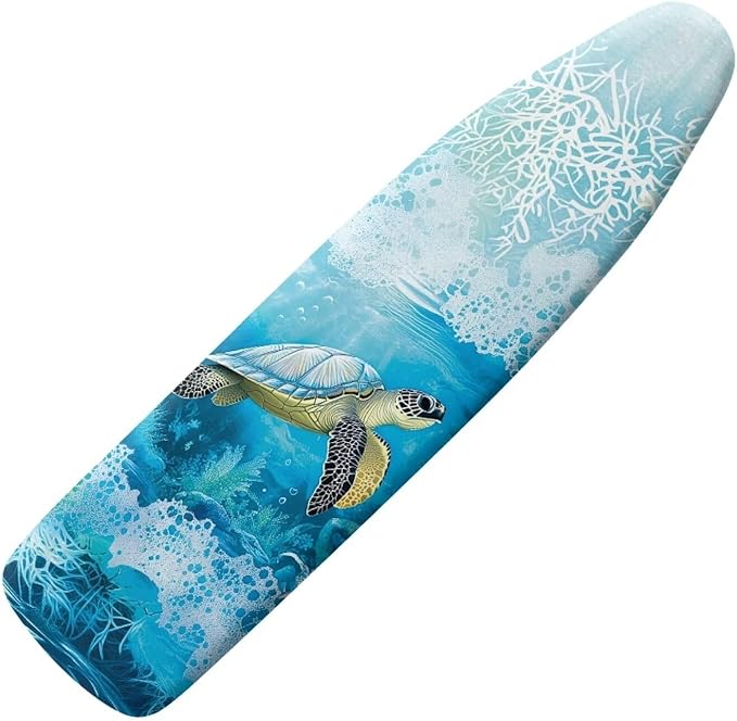 Ironing Board Cover Resist Scorching Table Top Ironing Board Cover Stain Resistant Ironing Accessories Extra Wide Ironing Board Cover - Snow Turtle