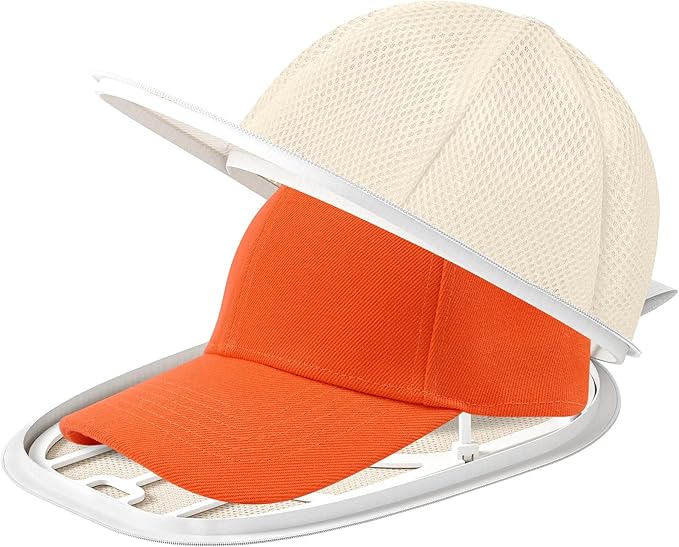Coopahce Hat Washer for Washing Machine, Hats Cleaner for Baseball Caps, Hat Washing Cage Cap Washer, Dishwasher Hat Holder
