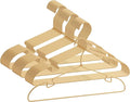 Gold Aluminum Clothes Hangers, 30 Pack 16.5 Inch Metal Shirt Hangers, Lightweight and Sturdy Heavy Duty Hangers for Suit Jackets and Dress Wedding Dresses Etc