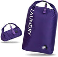Travel Laundry Bag, Vacuum Compression Dirty Clothes Travel Bag, Waterproof Wet/Dry Space-Saving Laundry Storage Organizer, Smell Proof Storage Bag for Clothing, Swimming, Yoga, Gym, Camping