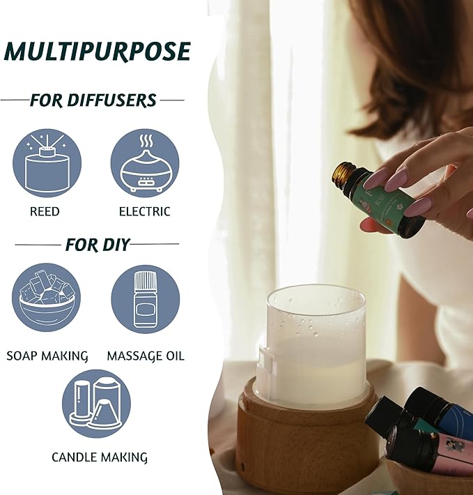 Folkulture Essential Oils Set for Diffuser | Pack of 3 Exotic Aromatherapy Oils | Oud Rose, Oud Tobacco & Amber Scents | Home Fragrance Gift Set for Relaxation & Every Day Gifts | Arabian Nights