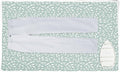Encasa XO Ironing Mat/Pad (Large 48"x28") with 3mm Padding & Silicone Iron Rest for Steam Pressing on Tabletop or Bed - Heat Resistant, Portable, Quilting & Travel Blanket - Green Leaflet