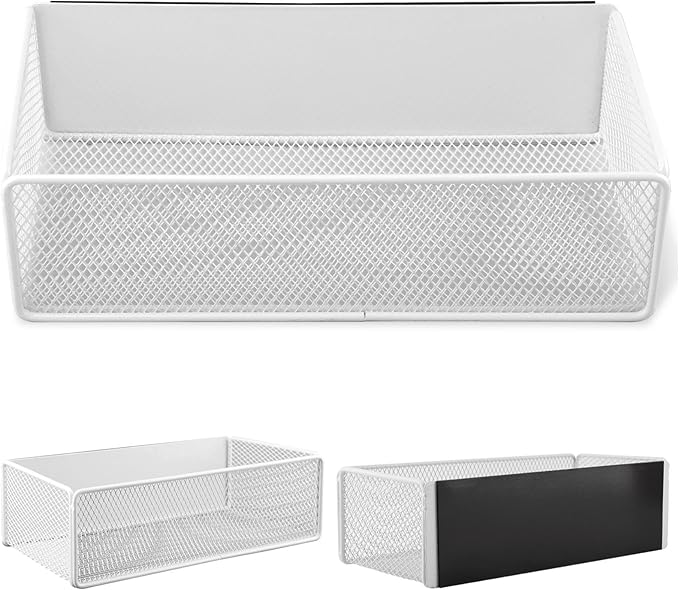 Magnetic Shelf for Washing Machine, Washer Dryer Shelf, Magnetic Lint Bin for Laundry Room, Spice Rack, 11lb Capacity basket for Washer/Dryer, Fridge & Small Spaces