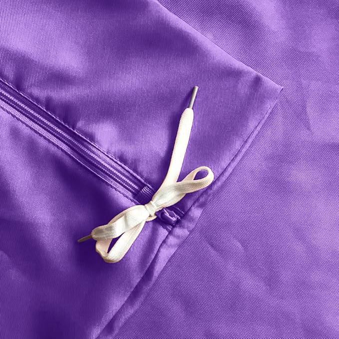 Pet Washing Bag Dog Cat Horse Hair Laundry Bag for Rug Sheet Boots Pets Laundry Helper by Harrison Howard Light Purple