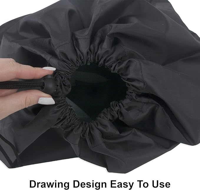 Washable Drawstring Laundry Bags 2 Pack Extra Large Heavy Duty College Dorm Dirty Laundry Clothes Travel Bag and Gym Clothes Bag for Guys and Girls (Black)