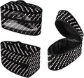 Rchsmod Black Polka Dot Print Steam Iron Case Portable Travel Iron Holder with Handle Lightweight Steamer Storage Bag Iron Accessories, Case Only