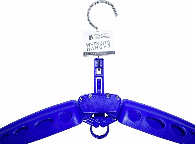 Wetsuit Hanger Foldable Surfing Suit Rack(Blue)