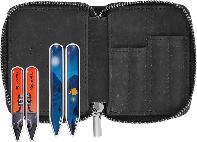 Stainless Steel Collar Stays for Men | Collar Insert Set Made with Surgical Grade Stainless Steel