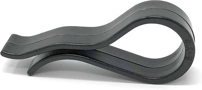 Strut Clip - Grid Towels Scarf Hanger Pant Plastic Jet Clips Garment Shirt Coat Sweater Trousers Secured Gripper Dress Pack (100 Black)